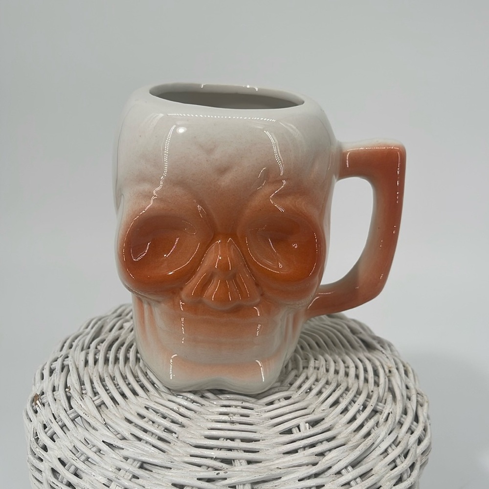 Vintage DW120 Tiki Skull Mug